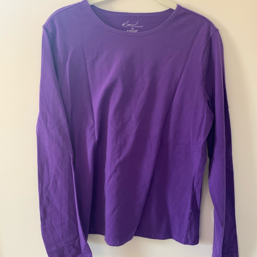 Purple Long Sleeve T-shirt